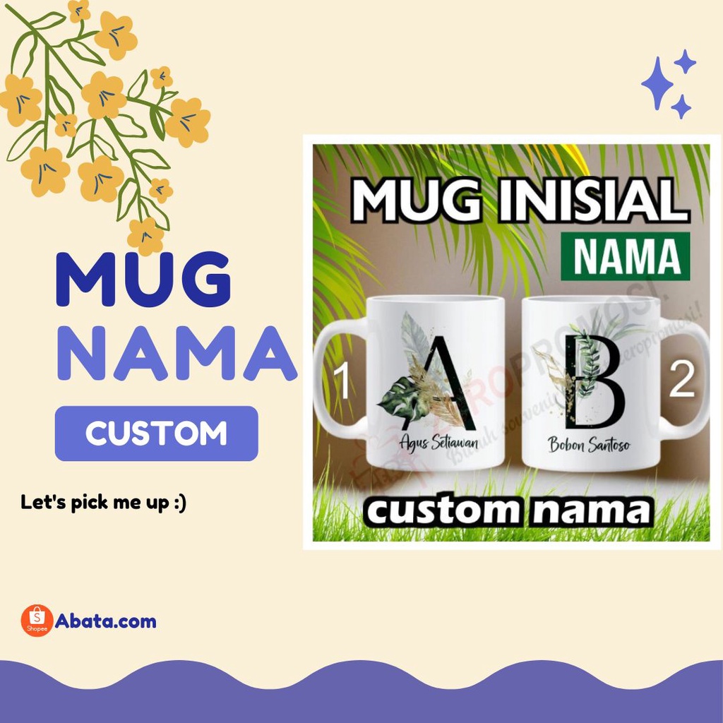 Mug Nama Custom