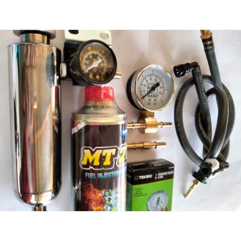 Alat service injeksi Tabung infus injector motor Tester fuel pump