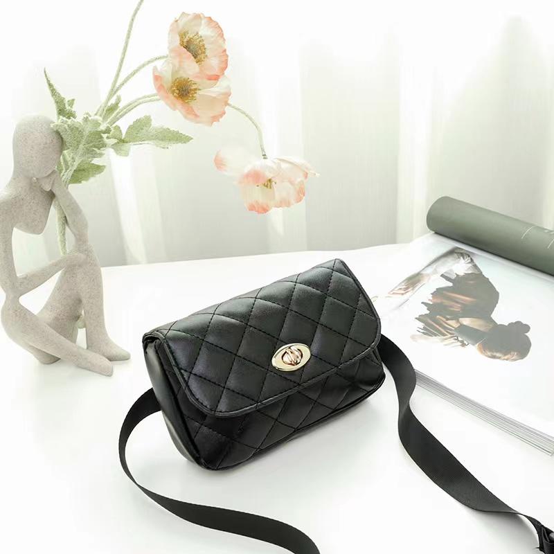 ASIN829 Tas bahu wanita impor, tas wanita mode, tas bahu gaya minimalis kecil T251 tas bahu lebar tali bahu tas bahu tas bahu