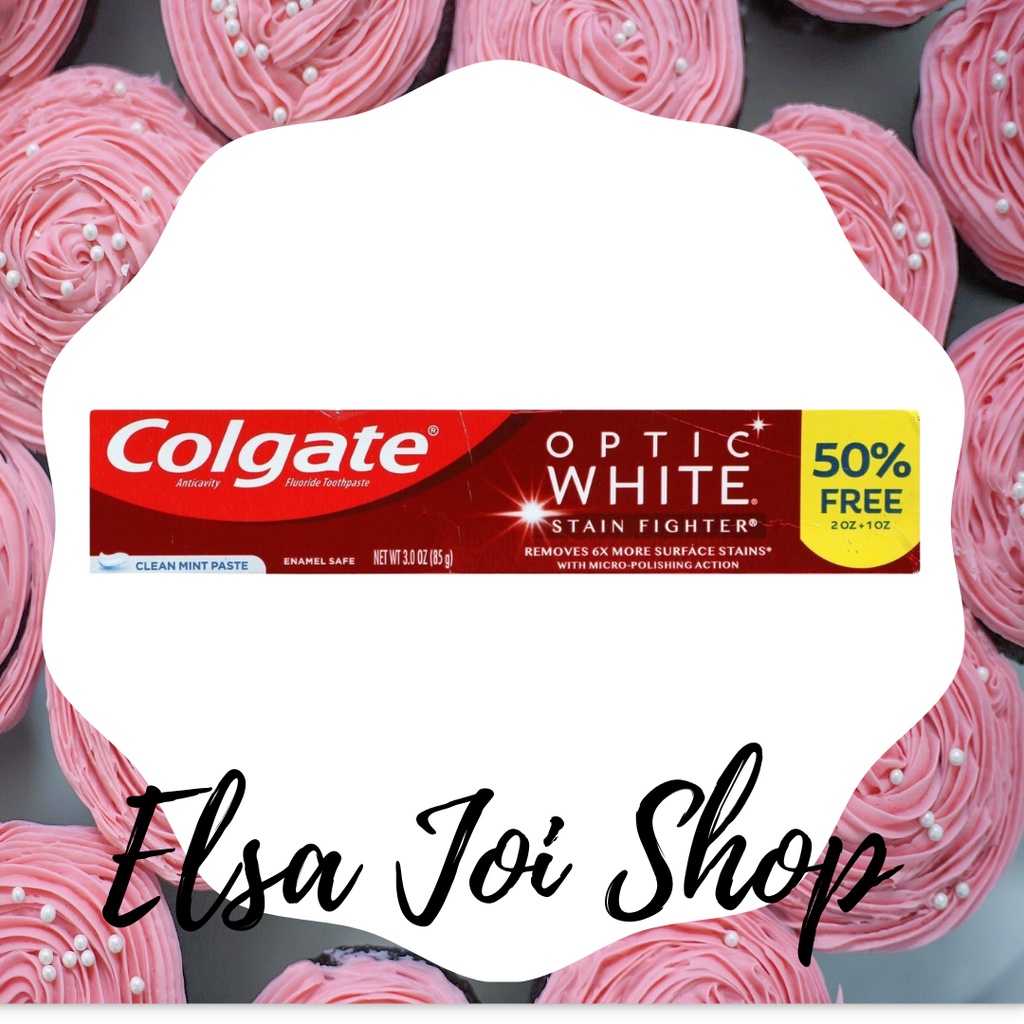 COLGATE OPTIC WHITE STAIN FIGHTER - 85 Gr