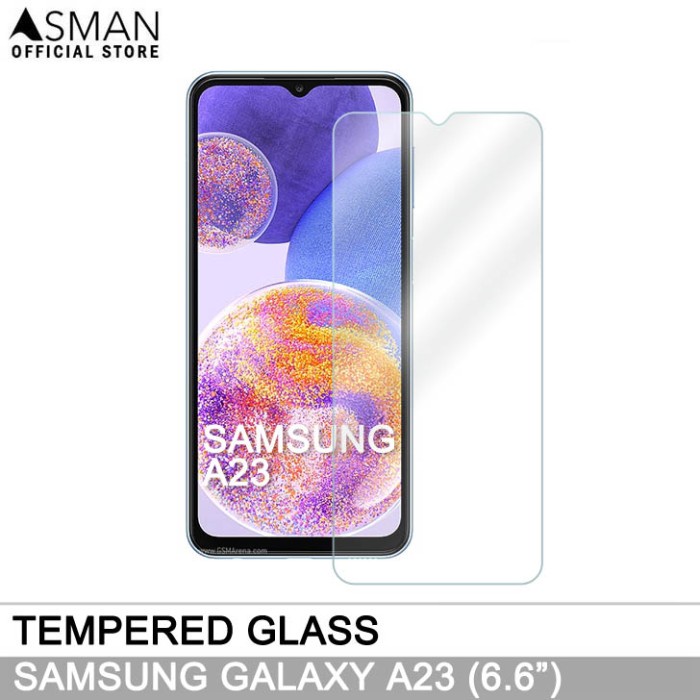 Tempered Glass Samsung Galaxy A23 (6.6&quot;) | Anti Gores Pelindung Layar Kaca - Bening