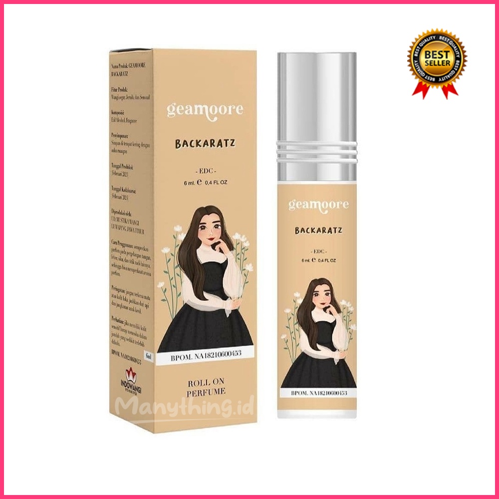 (MANYTHING) (BPOM) Geamoore Parfum Roll 6 ml Geamoore Inspired Perfume Pewangi badan Wewangian Roll on BPOM