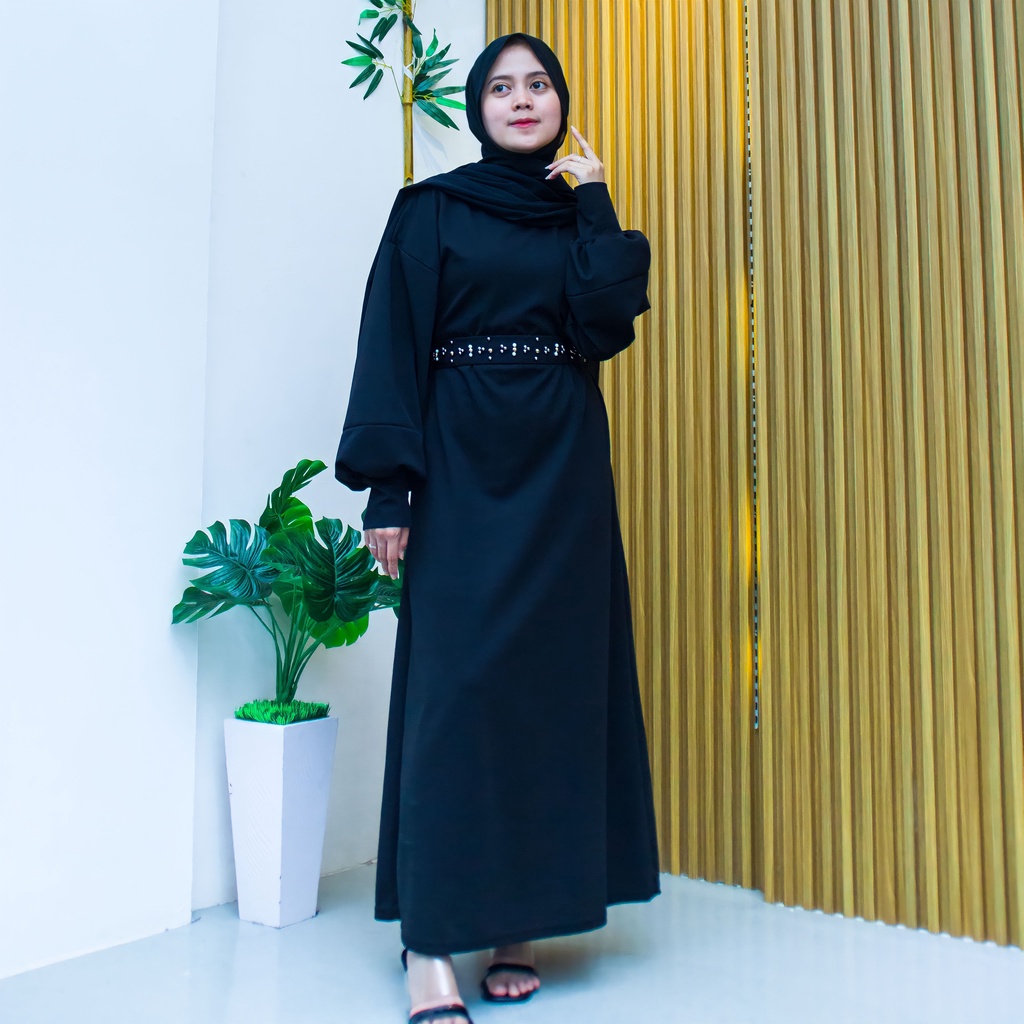 Dress lebaran asyifa 2023 / dress mutiara asyifa / gamis lebaran / gamis korean / fashionshop119