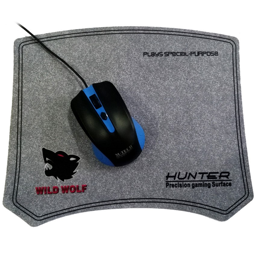 Original Mousepad Gaming Lebar Hunter 30 cm x 25 cm