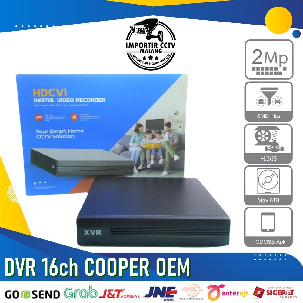DVR 16ch COOPER OEM GDMSS