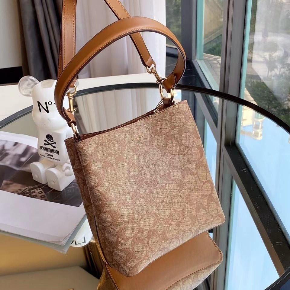 Coach Small Town Bucket Bag In Signature Canvas 2312 C2811 C8610 C8254 C7976 C3411 C7245 C2310 C3598