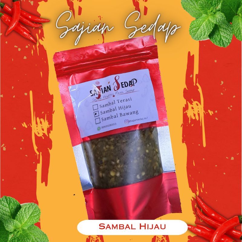 

Sambal Hijau -Siap Santap 100gr