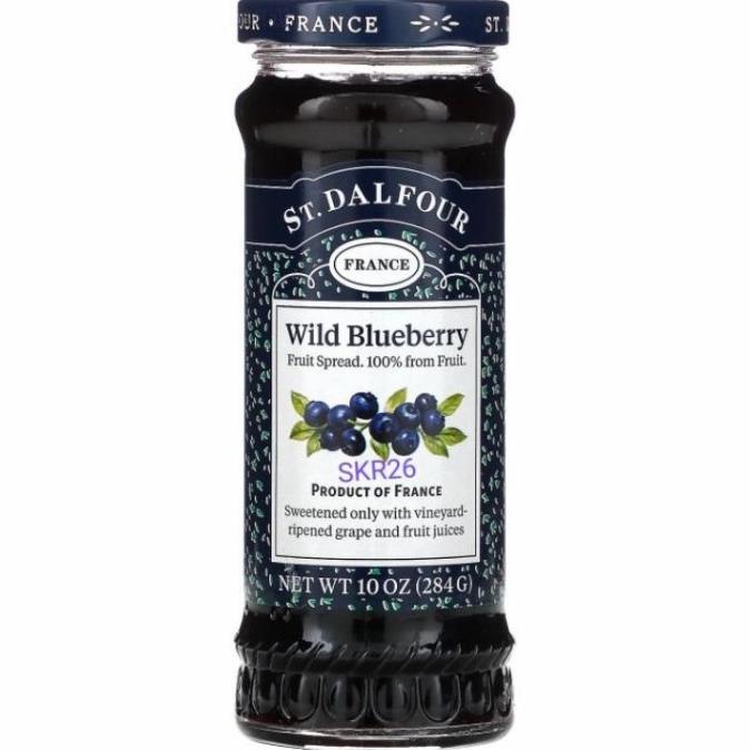 

St Dalfour Fruit Spread - Wild Blueberry 248g