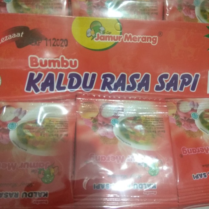 

[Ready Stock] Kaldu Alami Sapi Jamur Merang (Dus-dusan)