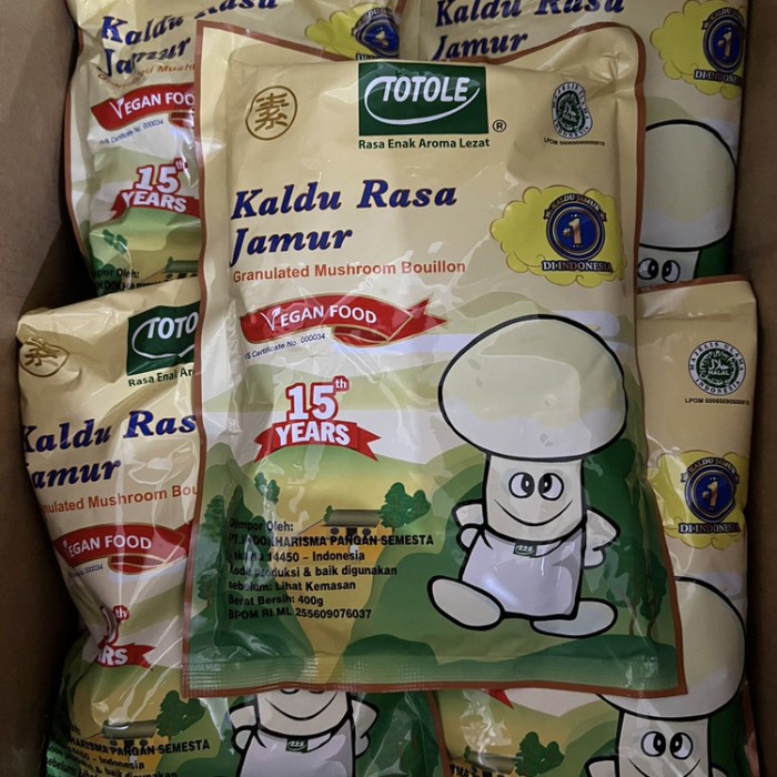 

[Ready-Stock]- Kaldu Jamur TOTOLE 400 gr