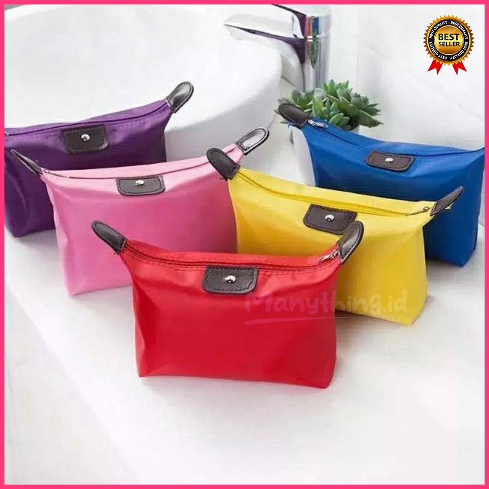 TAS KOSMETIK / POUCH ALAT MAKE UP / POUCH KOSMETIK WATERPROOF ANTI AIR MURAH