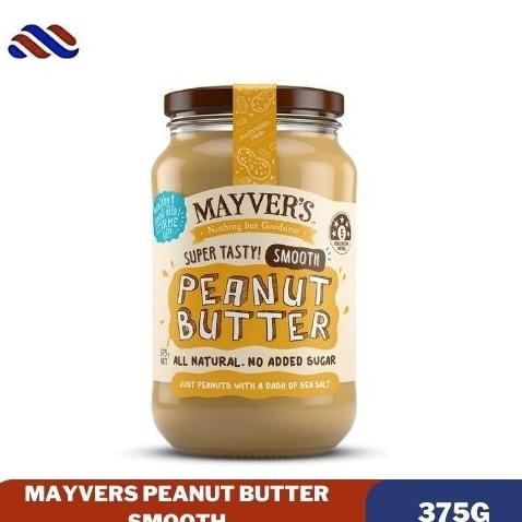 

Mayver's (Mayvers) Peanut Butter Smooth 375g(Gram)