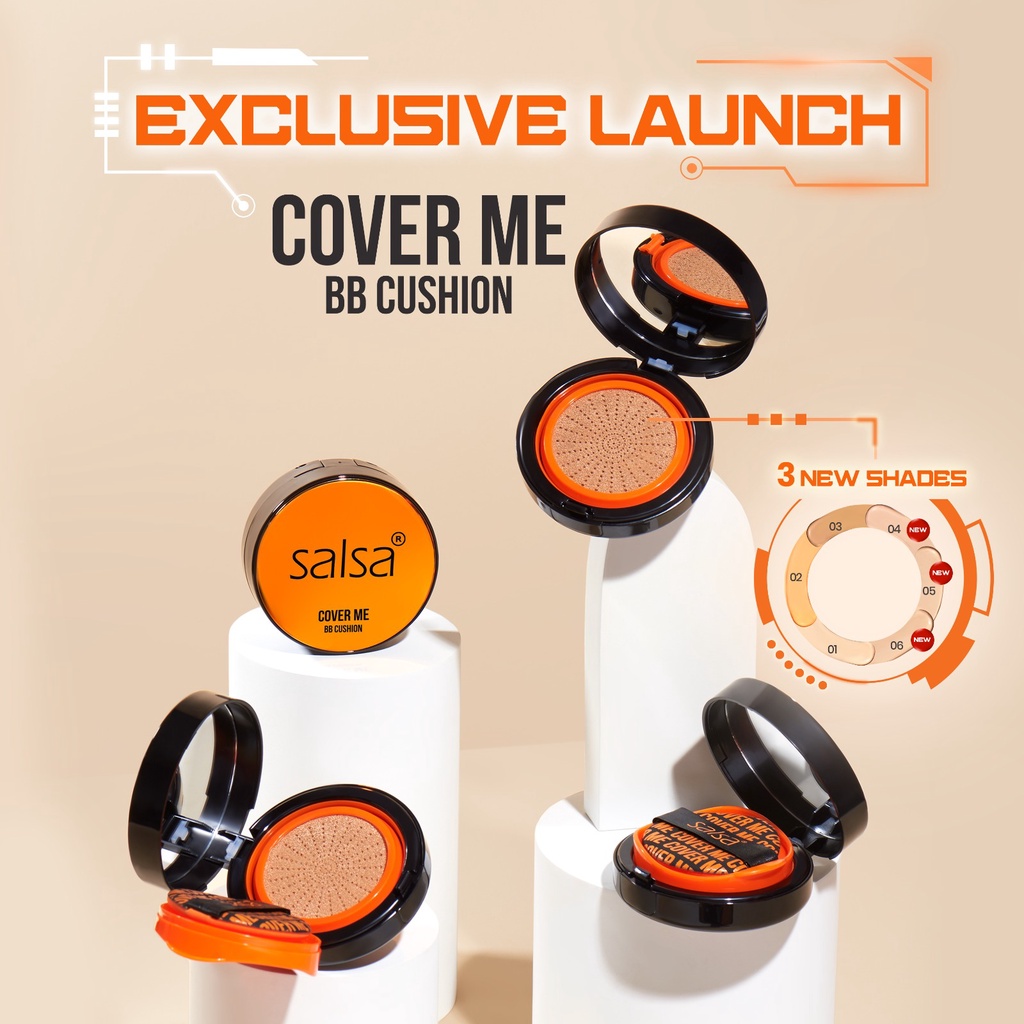 * NCC * Salsa BB Cushion Cover Me Hybrid 2 in 1 Skincare Makeup