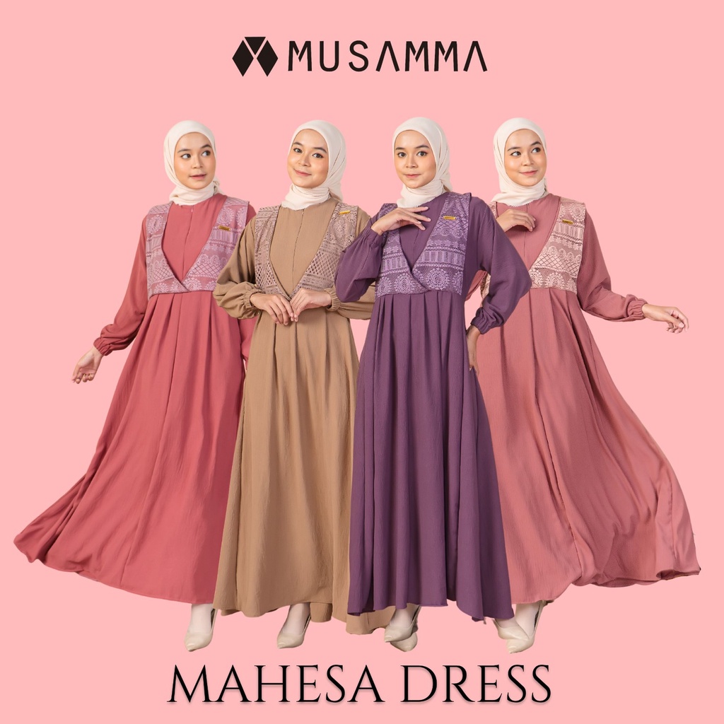 Daster Arab Musamma Mahesa Dress by Musamma Original