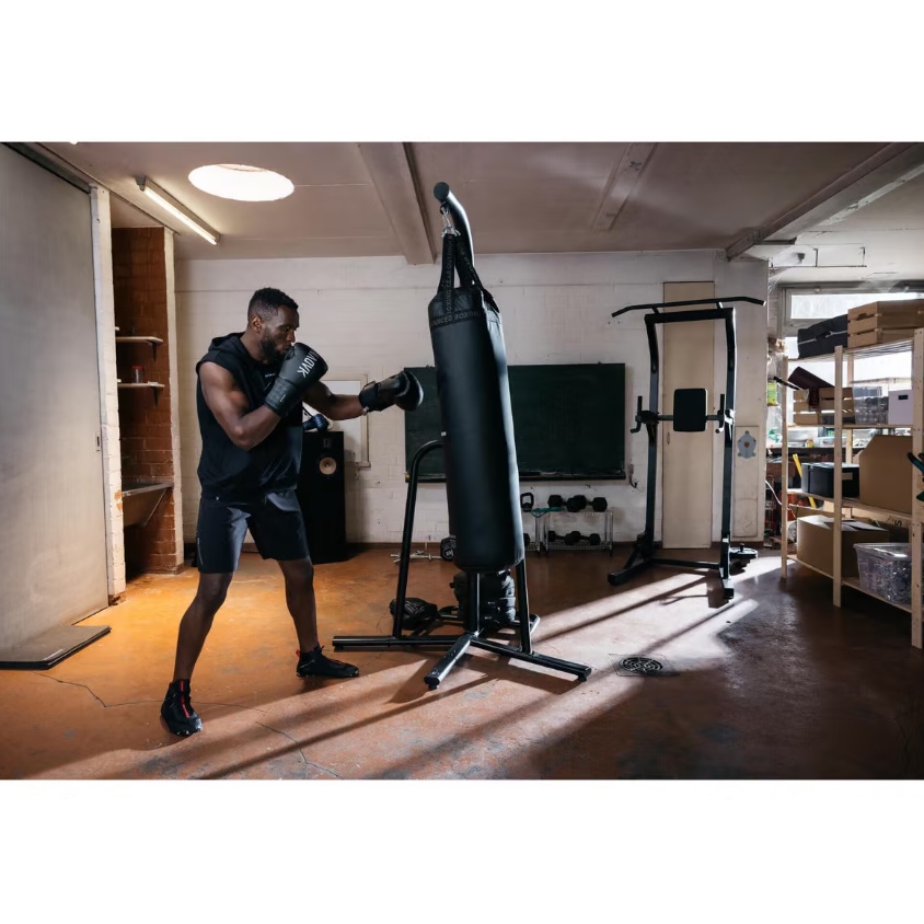 OUTSHOCK PB 500 Samsak Tinju Sintesis Kickboxing Dengan 4 Tali