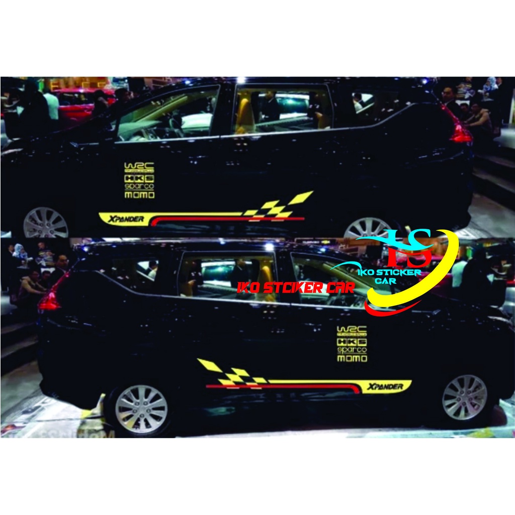 Promo Terlaris Stiker Mobil Cutting Stiker Xpander Striping Xpander