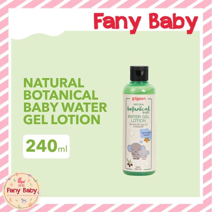 PIGEON NATURAL BOTANICAL BABY WATER GEL LOTION 240ML