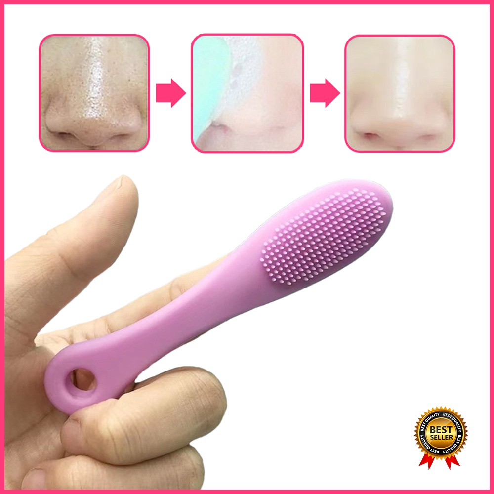 BLACKHEAD FINGER BRUSH / SIKAT KOMEDO T ZONE / BRUSH SIKAT KOMEDO TERMURAH