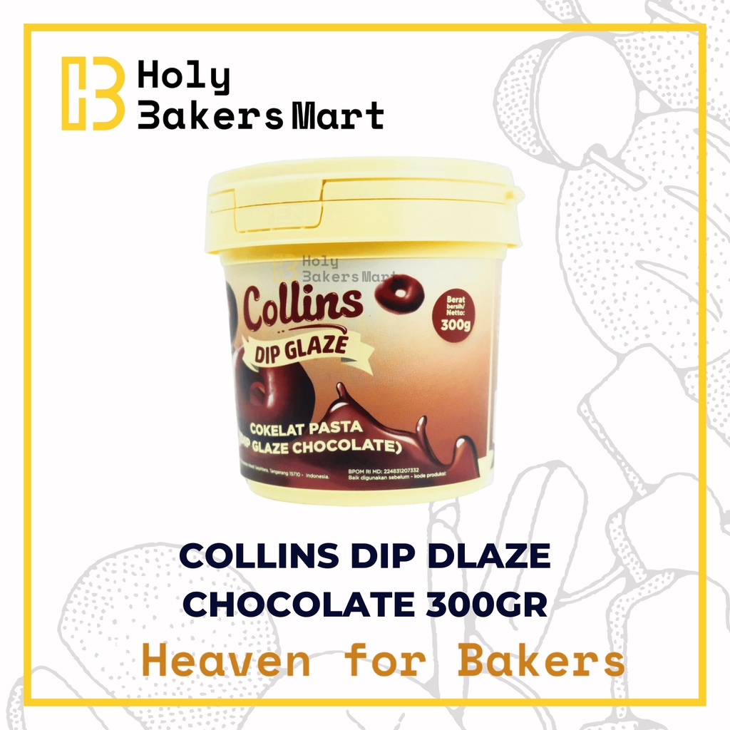 

COLLINS DIP GLAZE CHOCOLATE / GLAZE COKELAT / GLAZE / COKELAT