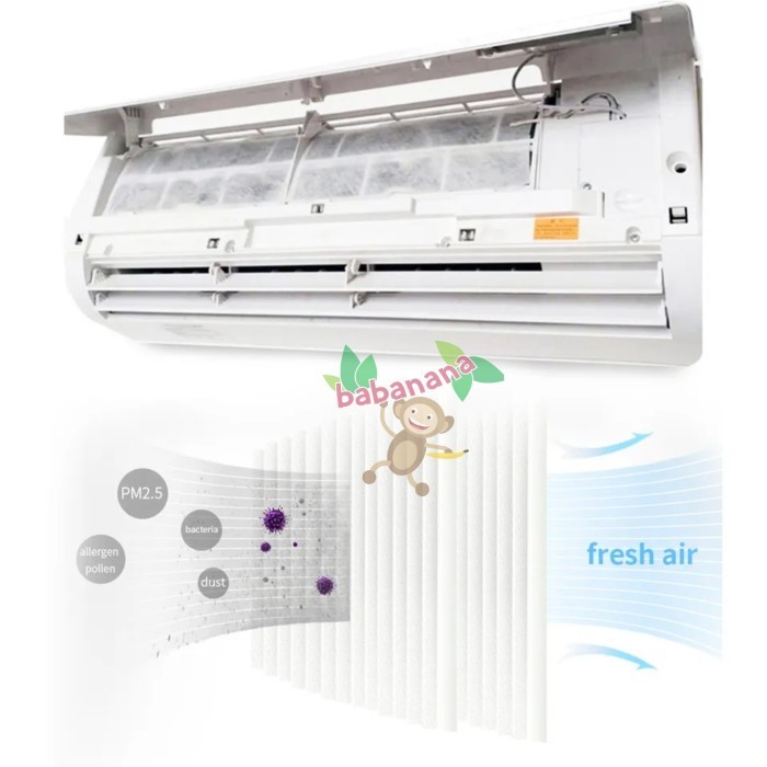 Electrostatic Cotton Antidust Filter HEPA Penyaring Udara Air Purifier