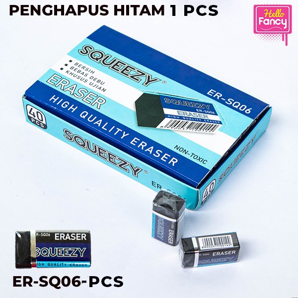 

Penghapus / Eraser Hitam dan Putih 1 Pcs ER-SQ06 ER-SQ07