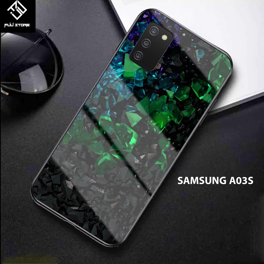 RC Case Samsung A03s Motif Diamond Casing 2D Glosy Samsung A03s Softcase Samsung A03S Terbaru - Case