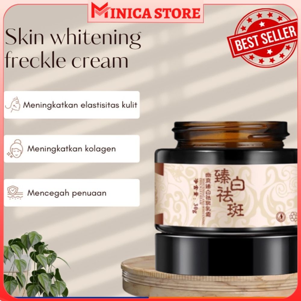 WHITENING FRECKLE CREAM Krim pemutih melasma flek penghilang flek hitam di wajah, Skin whitening fre