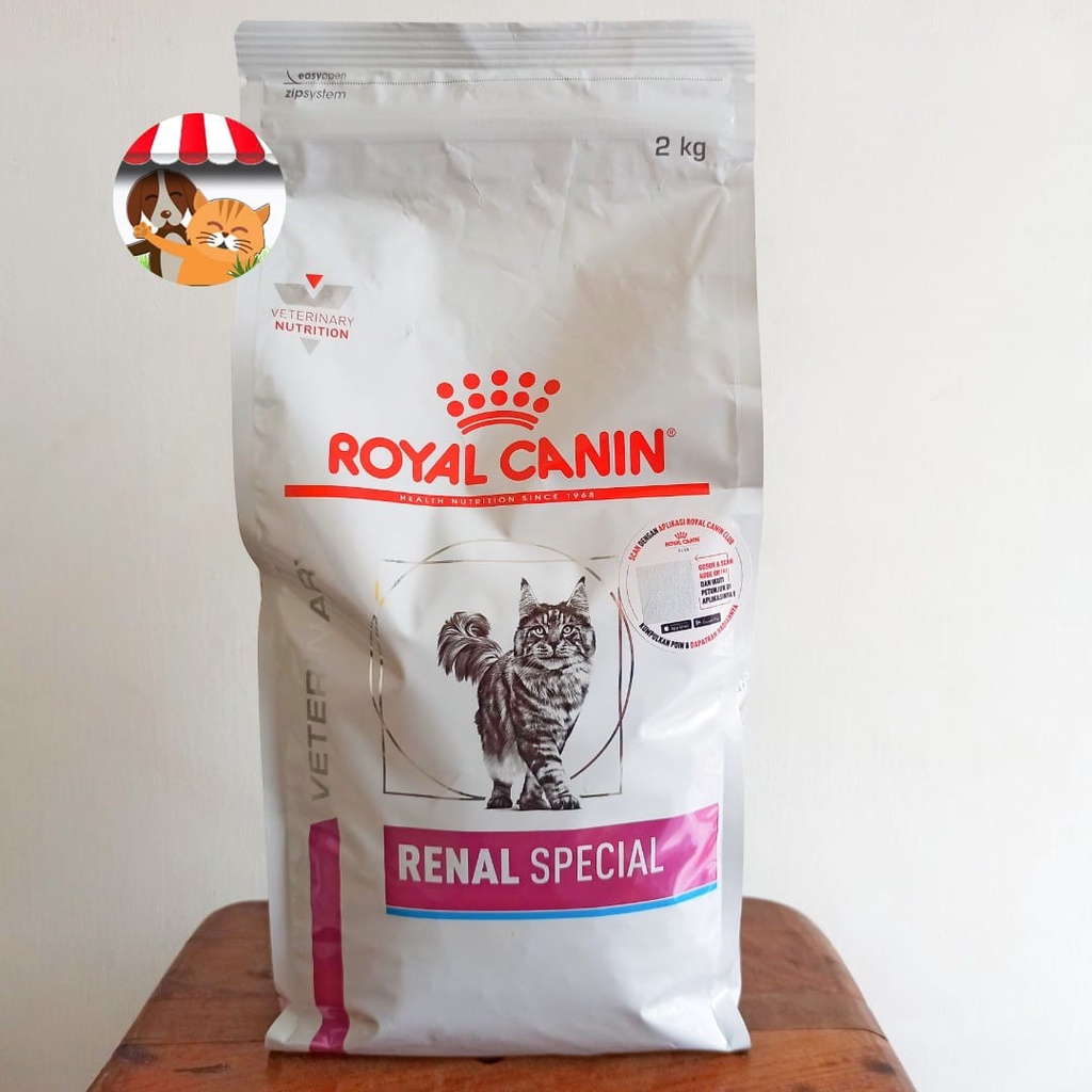 Royal Canin Vet Renal Special 2kg - Makanan Kucing Masalah Ginjal