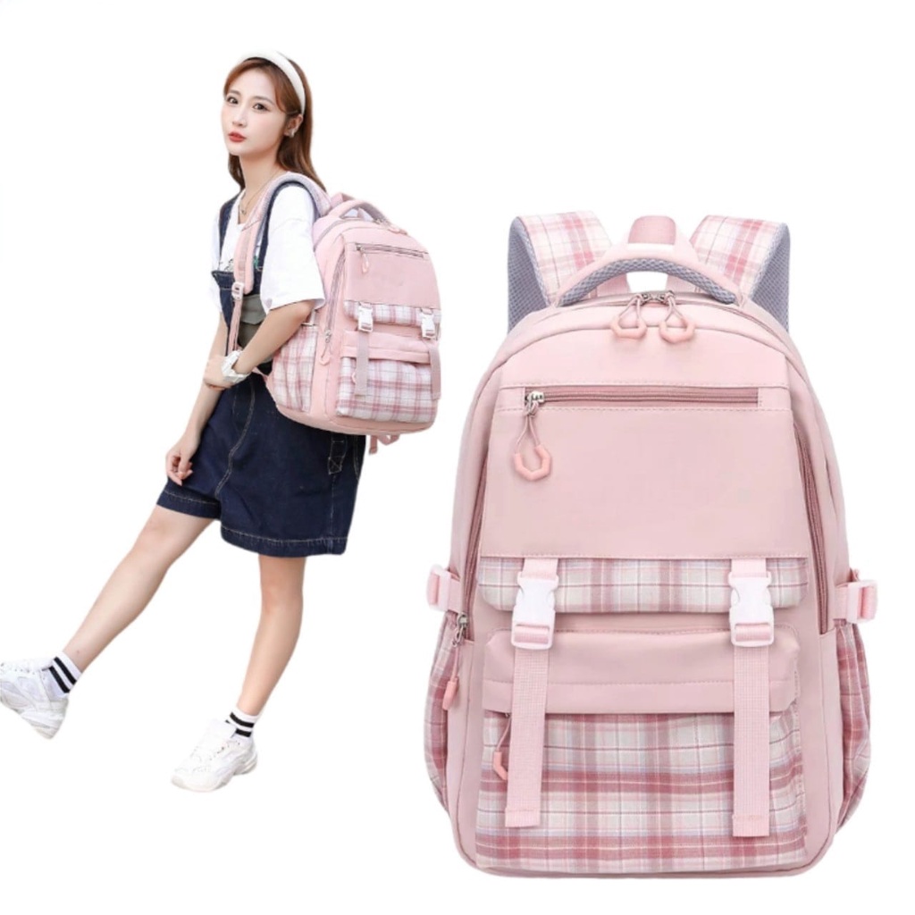 ST99 - Bisa COD - Tas Sekolah - Ransel Sekolah - Backpack - Tas Ransel Sekolah Model Korea - Tas Ransel import