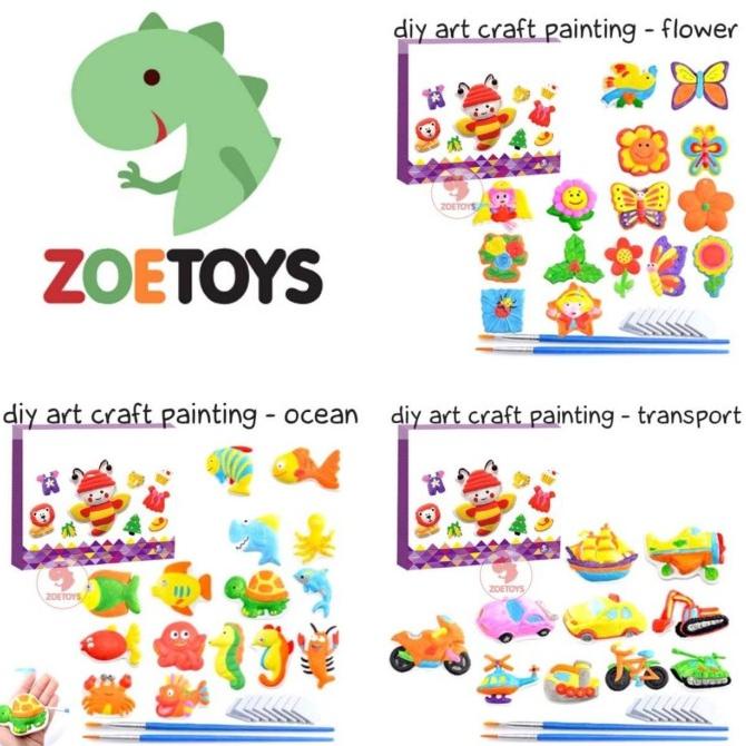 Zoetoys DIY Art Craft Painting | mainan edukasi | mainan anak