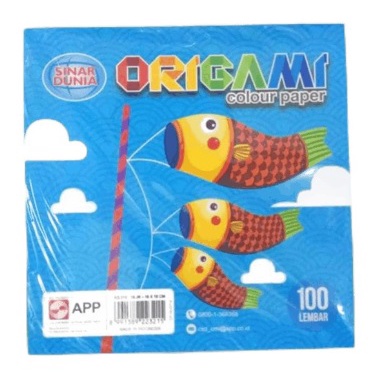 

Kertas Lipat Origami Sidu 16x16 cm