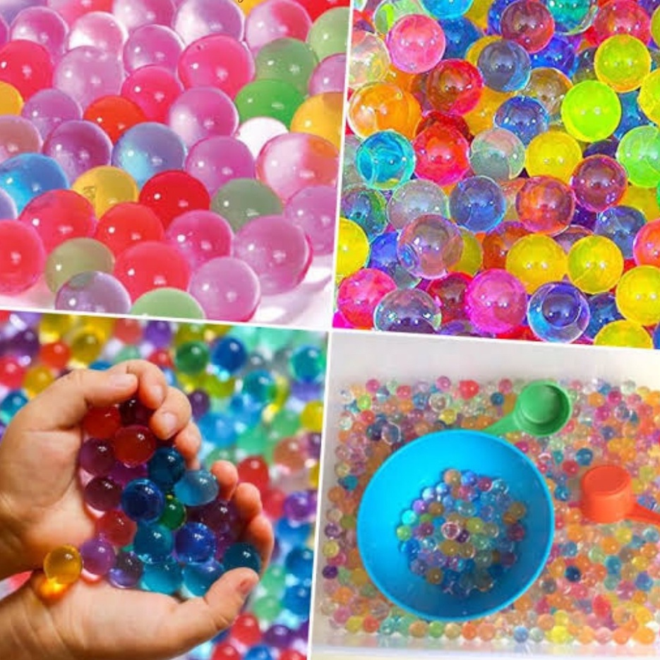 Water Beads Hydrogel Mainan Edukasi Anak