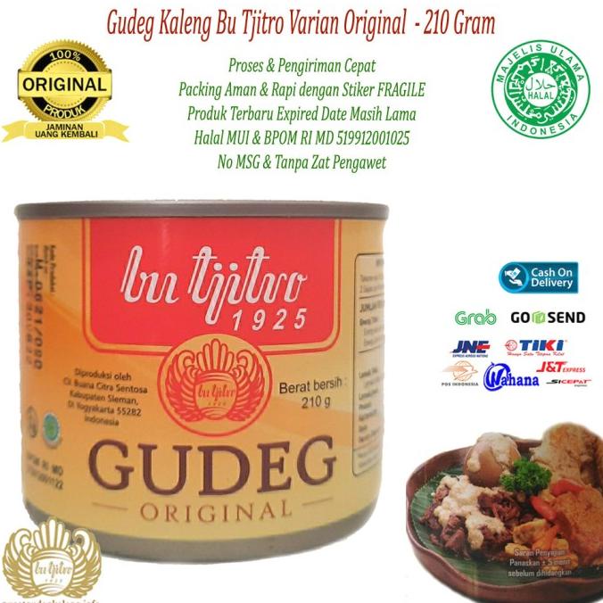 

Gudeg Kaleng Bu Tjitro termurah
