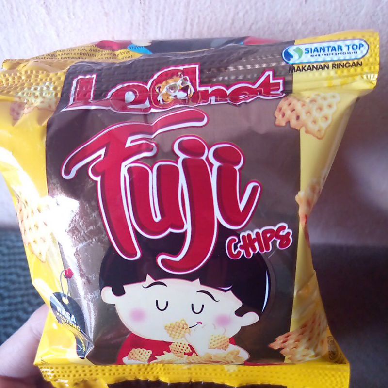 Chiki Fuji - Ciki Snack Jadul Taro Leanet Chips Isi 10 Bks By CRR