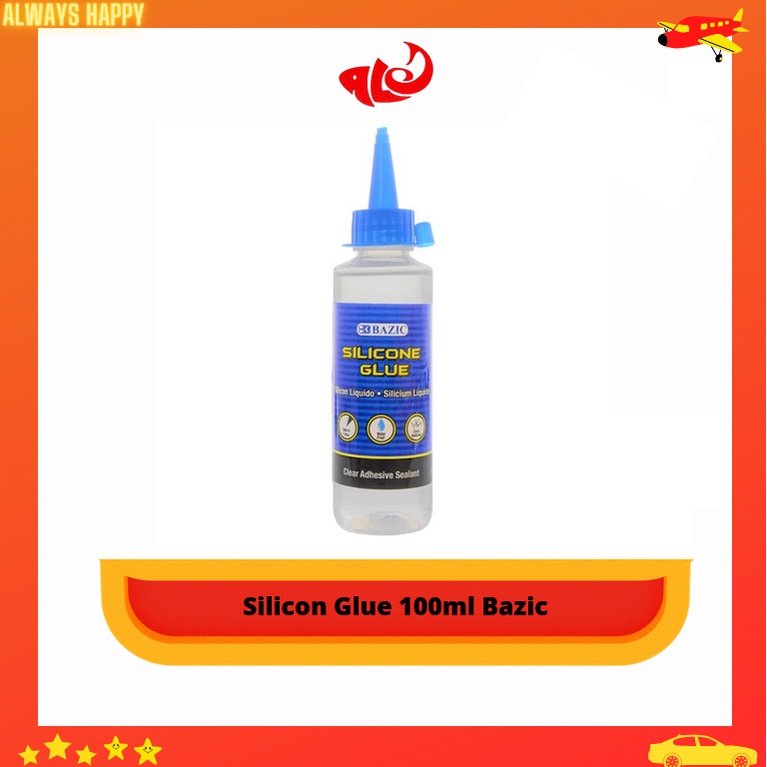 

Lem perekat Silicon Glue 100ml Bazic Murah