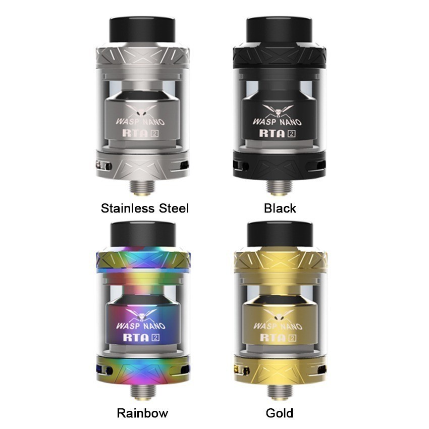 Wasp Nano 2 RTA 24MM by Oumier Vape 100% Authentic / Wasp Nano V2 RTA