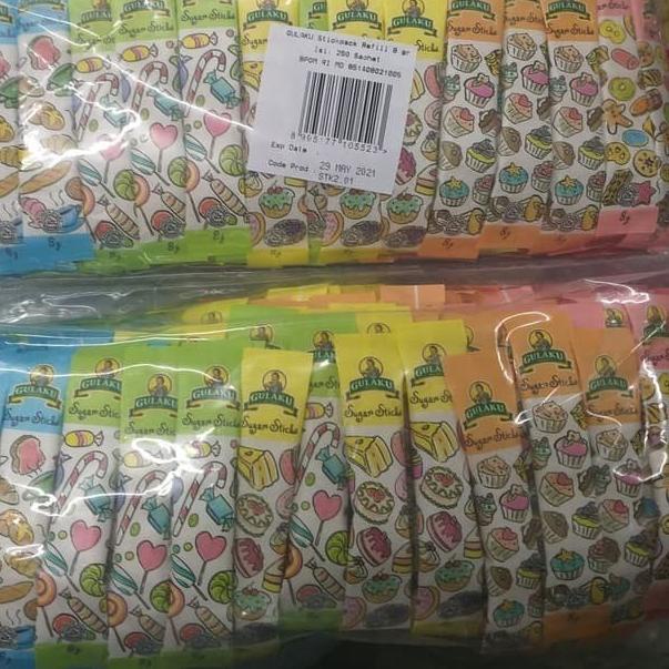 

Limited✅-Gulaku stick 125 x 8gr gula sachet