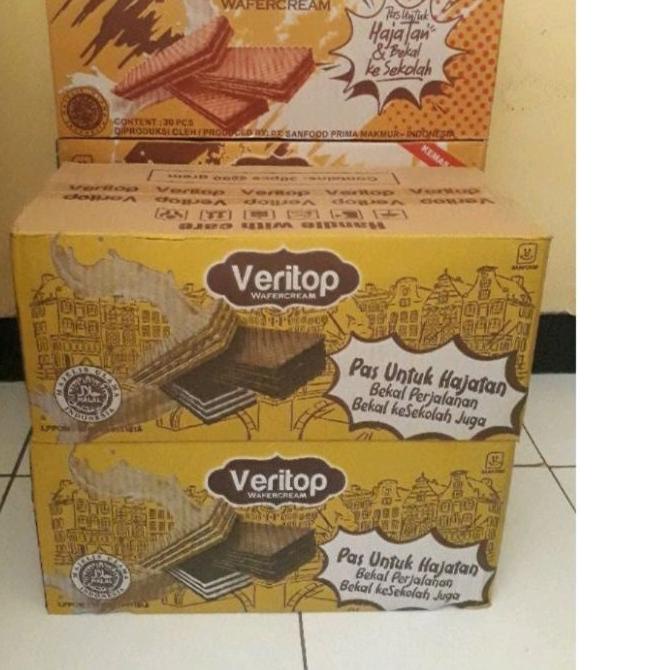 

Ramadhan Offer✔️-VERITOP WAFER KARTONAN ISI 30 PC 80GR