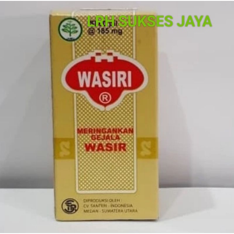 Obat wasir/Wasiri obat herbal wasir 100 pil