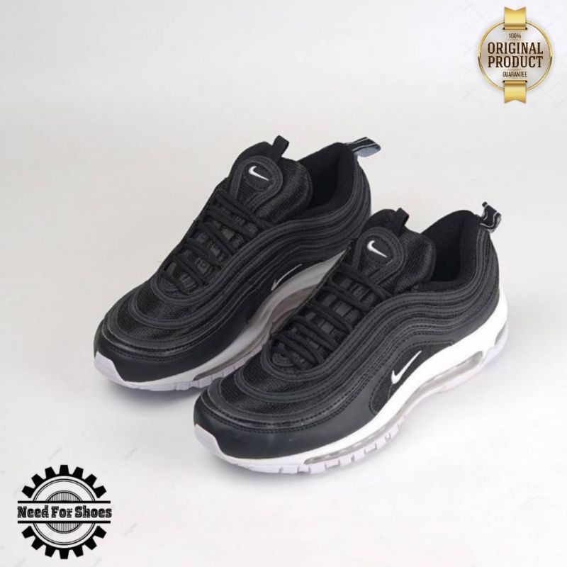 Nike Air Max 97 Black White 100% Original