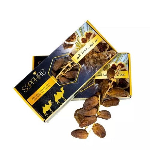 

kurma tunis tangkai Sapphire 500 gr Deglet Nour Sapphire