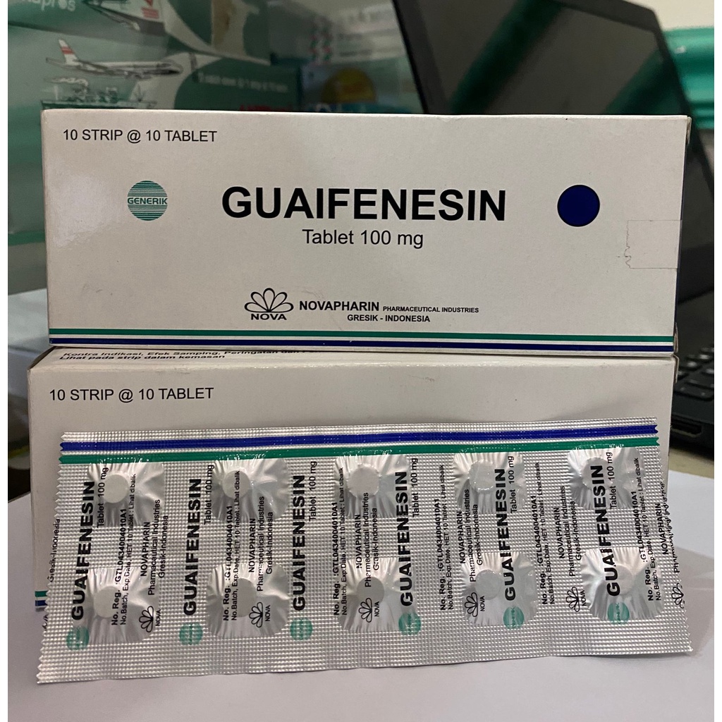 Guaifenesin Perstrip isi 10 Tablet - Obat Batuk