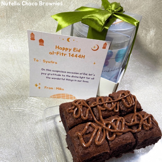 

Nutella Choco Brownies // Hampers Lebaran