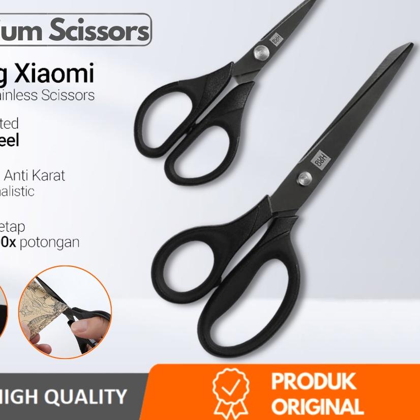 

Sale✔️-HUOHOU D5 SCISSORS GUNTING TITANIUM PLATED SCISSOR SET 2 PCS