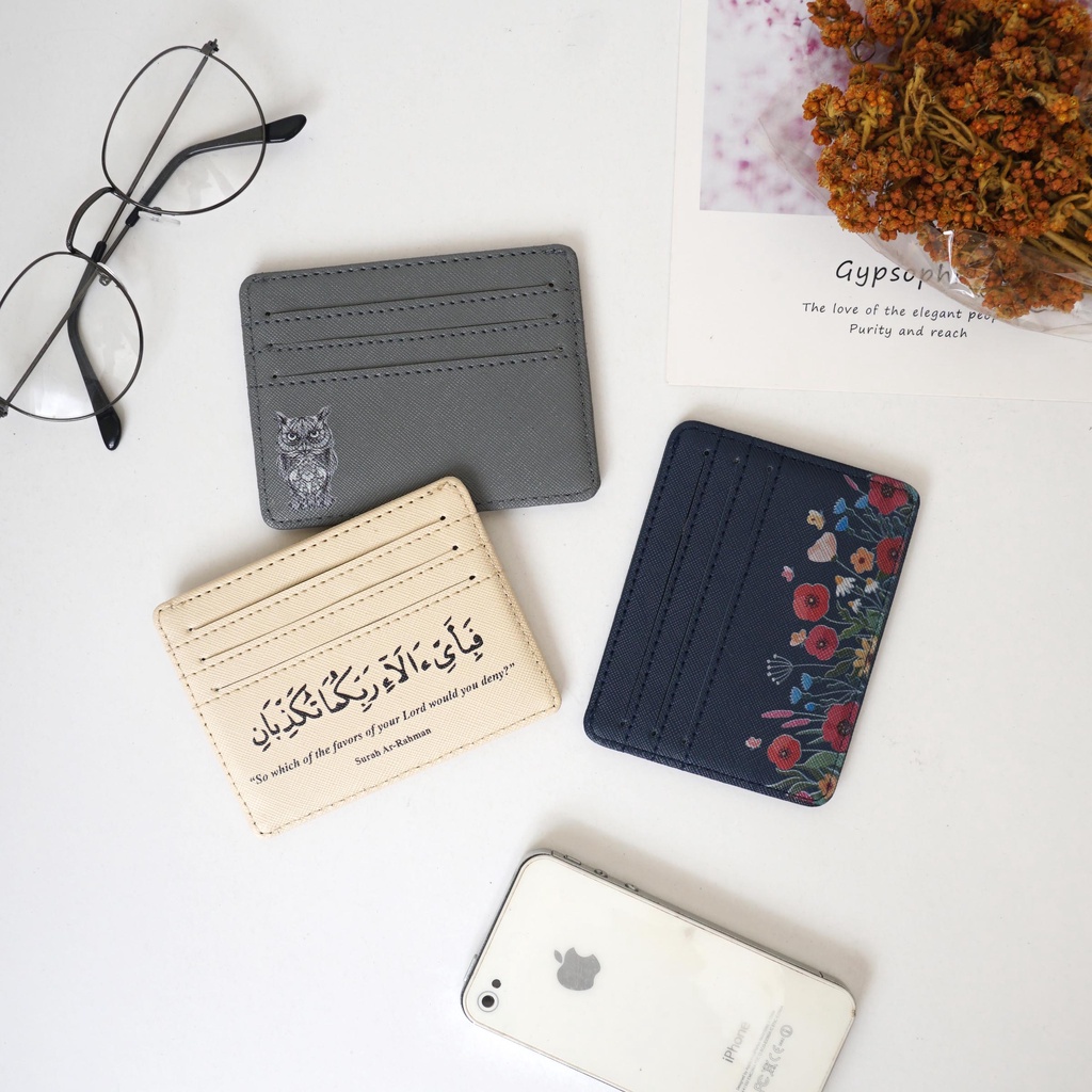 CARD HOLDER FREE PRINT NAMA &amp; GAMBAR/CAEL