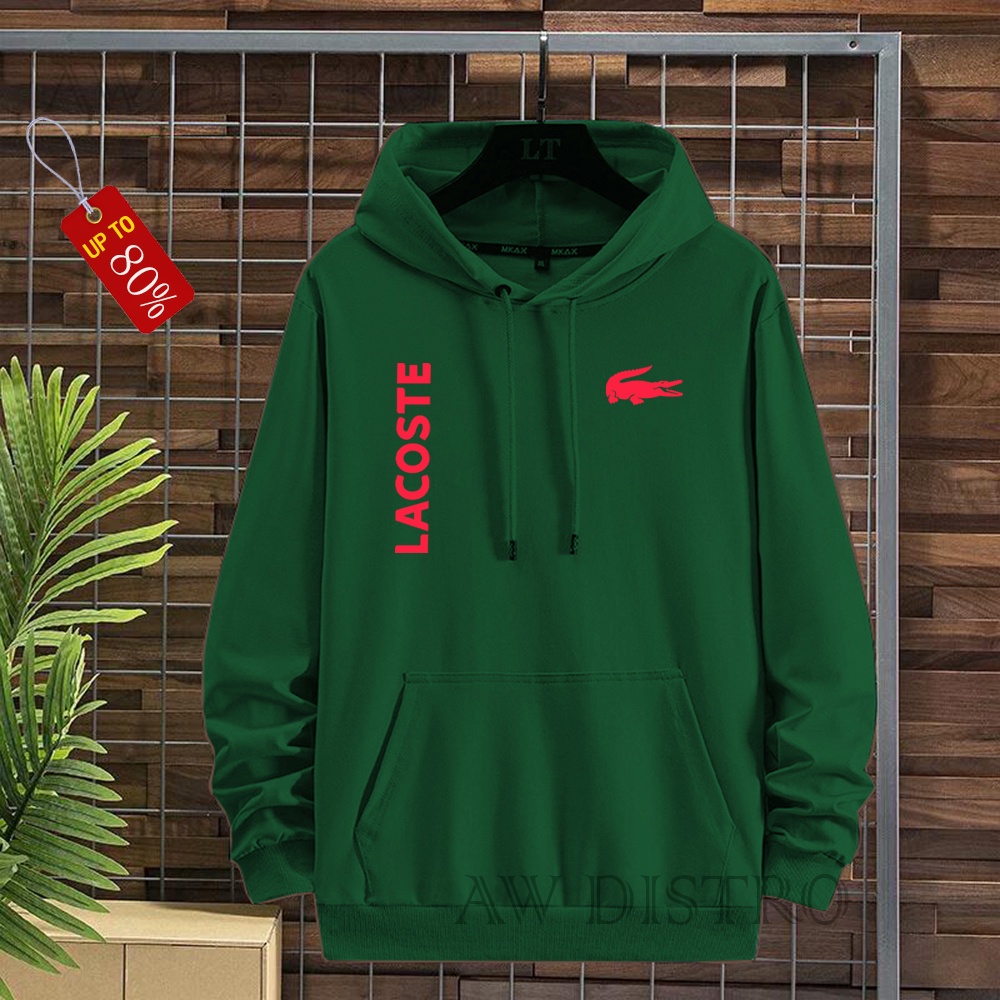 COD Promo Termurah Sweater Hoodie Modern LCT KIRKA Text Merah Premium Quality