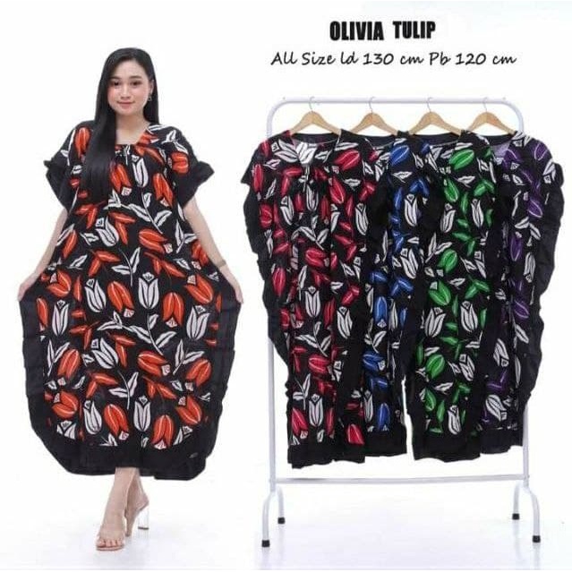 [ LOWO REMPEL ] LOWO JUMBO SANTUNG HALUS DASTER KELELAWAR JUMBO BATIK DASTER JUMBO DASTER RAYON DAUN