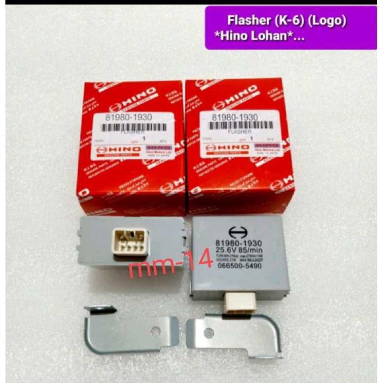 FLASHER HINO LOHAN FLASHER SEIN SEN HINO LOHAN FLASER HINO KAKI 6 ORI