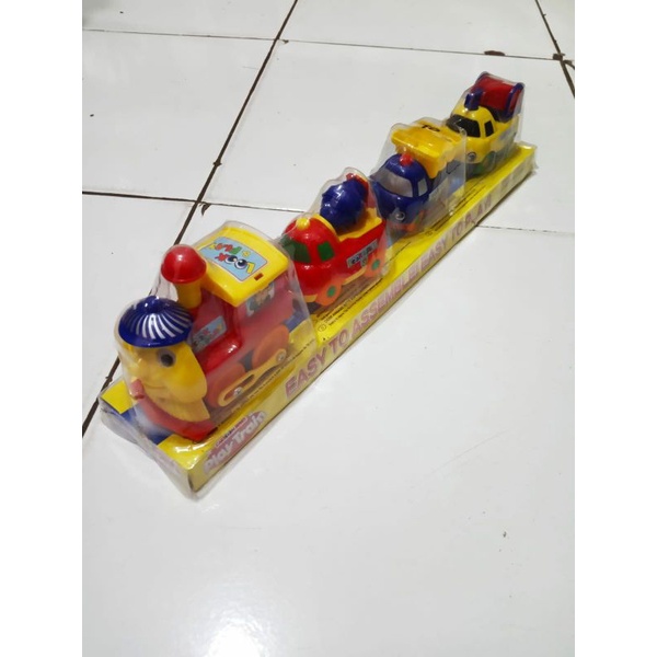 Mainan Anak Kereta Api Tanpa Rel Sambungan Magnet