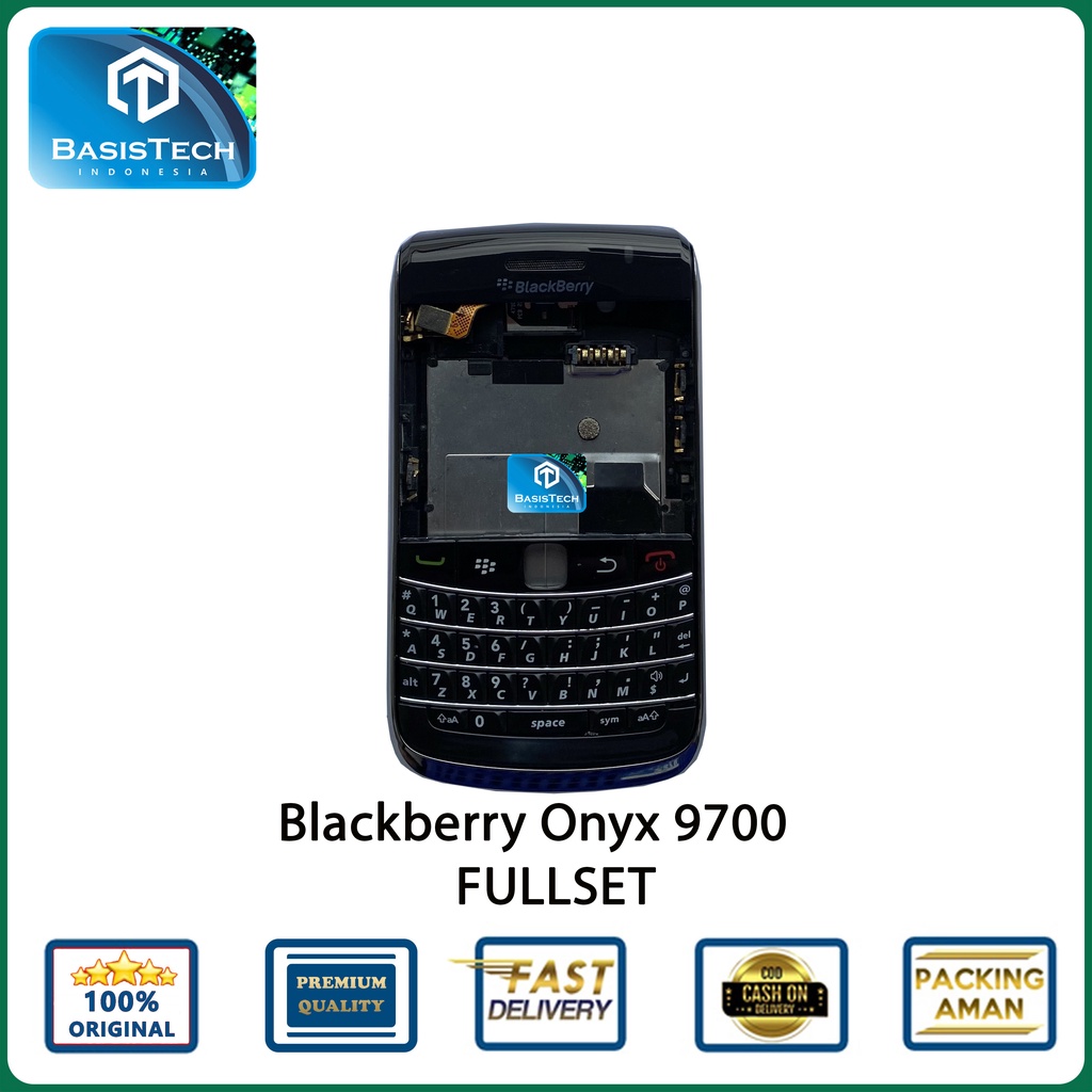 HOUSING CASING BLACKBERRY BB ONYX 9700 FULLSET ORIGINAL QUALITY